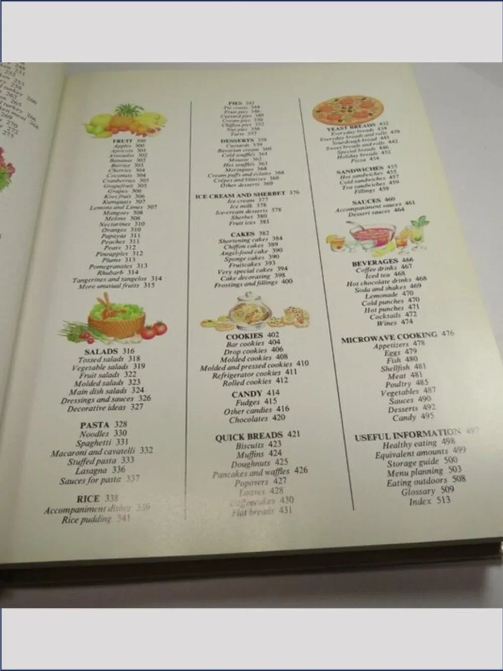 Good housekeeping illustrated cookbook 1989 hardback with jacket